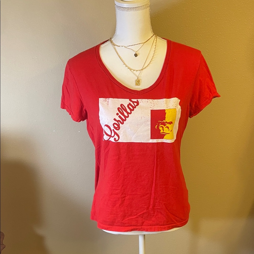 Russell Athletic Red Graphic Tee